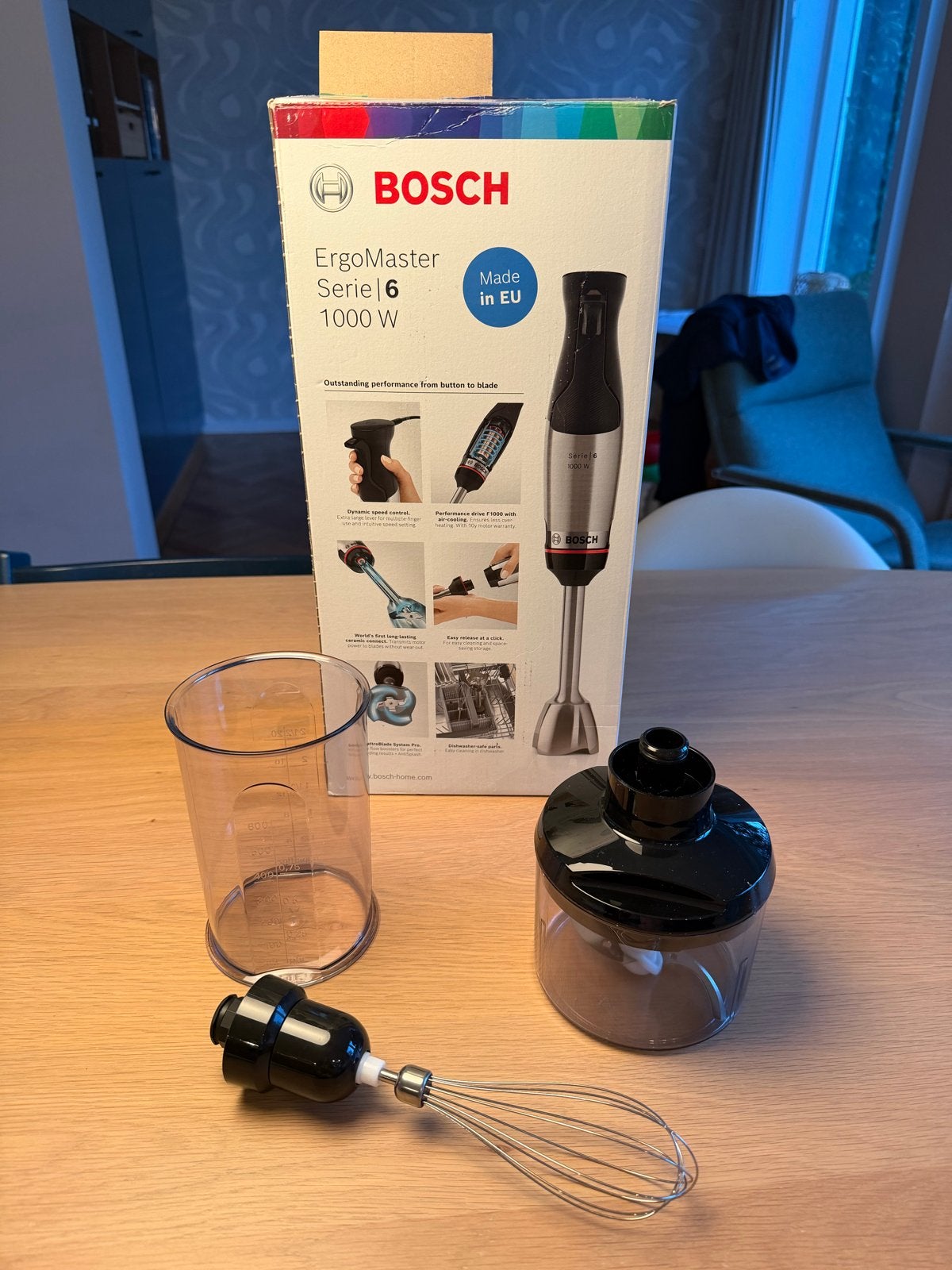 Accesoires voor Bosch ErgoMaster Staafmixer, Ophalen of Verzenden, Nieuw