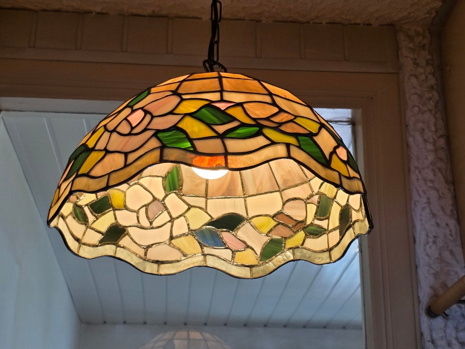 Prachtige Tiffany hanglamp, Ophalen
