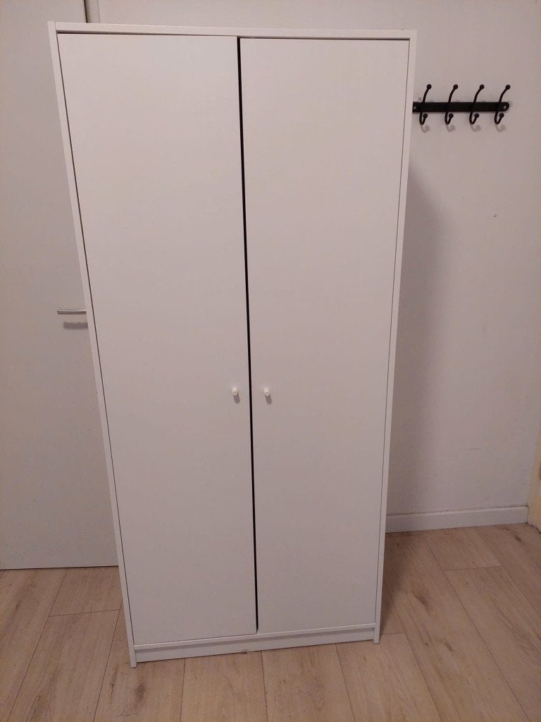 Ikea Kleppstad closet, Ophalen, Met deur(en), 50 tot 100 cm, Zo goed als nieuw