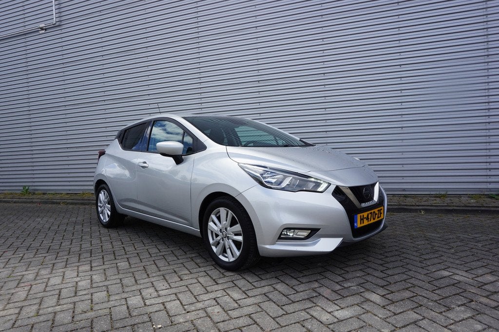Nissan Micra 1.0 IG-T N-Connecta Airco / Cruise / Camera / C, Auto's, Nissan, Voorwielaandrijving, Euro 6, LED verlichting, Origineel Nederlands
