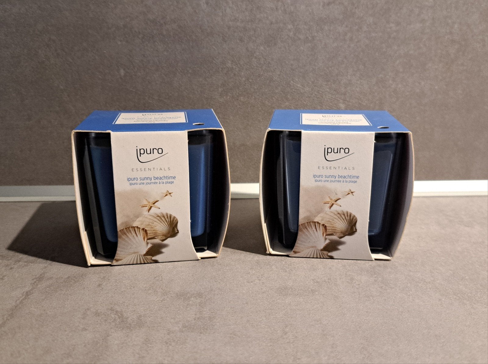 2x Ipuro sunny beachtime geurkaars (nieuw), Ophalen of Verzenden, Nieuw