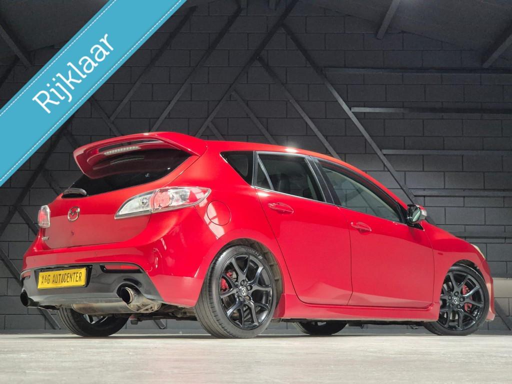 Mazda 3 2.3 Turbo MPS/1e Eig/Parelmoer/Bose/260 PK/18''/Vol, Auto's, Voorwielaandrijving, Gebruikt, 1370 kg, 4 cilinders