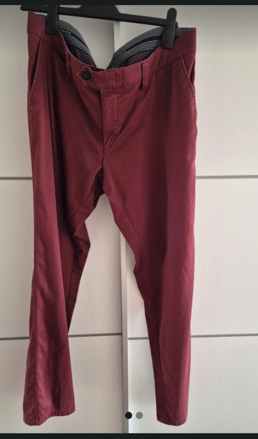 Herenbroek - Louisiana - Maat 26, Ophalen, Overige maten, Gedragen, Rood