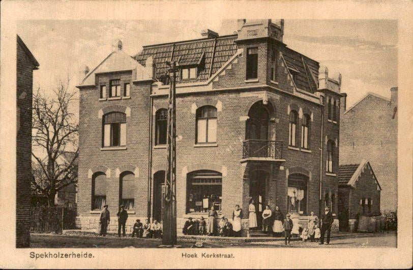 Spekholzerheide - Kerkrade - Kerkstraat - 1910, Verzamelen, Verzenden, Voor 1920, Ongelopen, Limburg