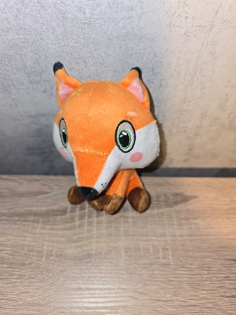 Leuke pluche vos knuffel - Zo goed als nieuw, Oranje, Ophalen of Verzenden, Zo goed als nieuw, Klein (minder dan 20 cm)