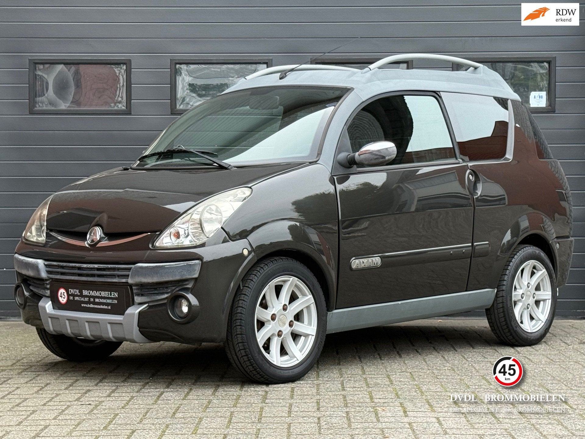 Aixam Crossline Premium XXL Brommobiel 45km auto 2010 40dkm, Diversen, Gebruikt, Overige merken