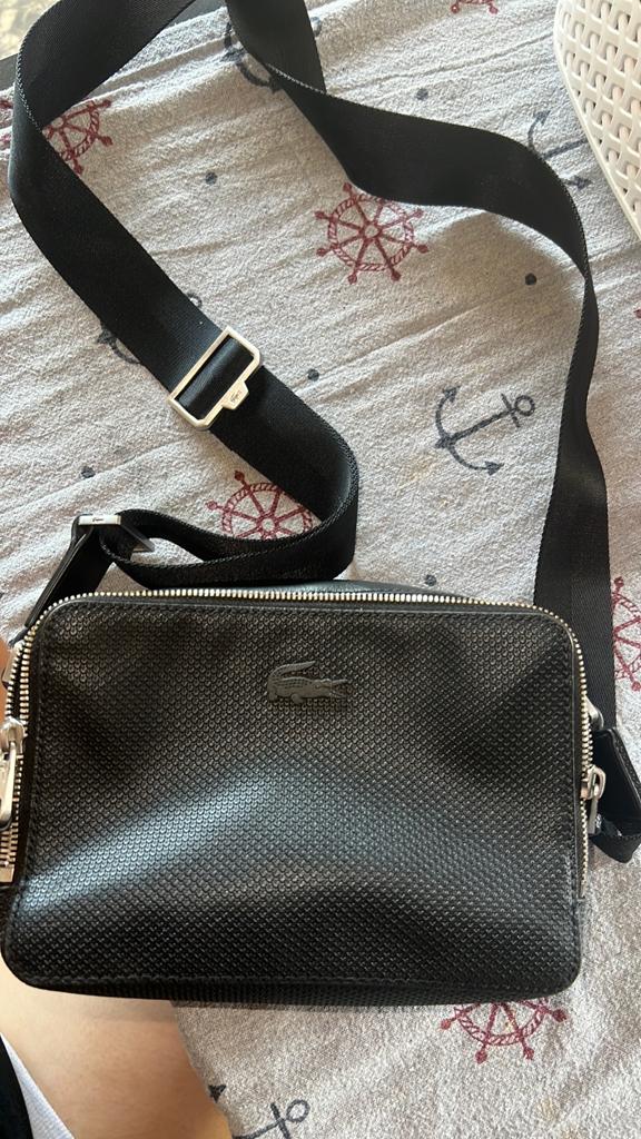 Lacoste tas originele tas, Overige merken, Zwart, Ophalen of Verzenden, Zo goed als nieuw