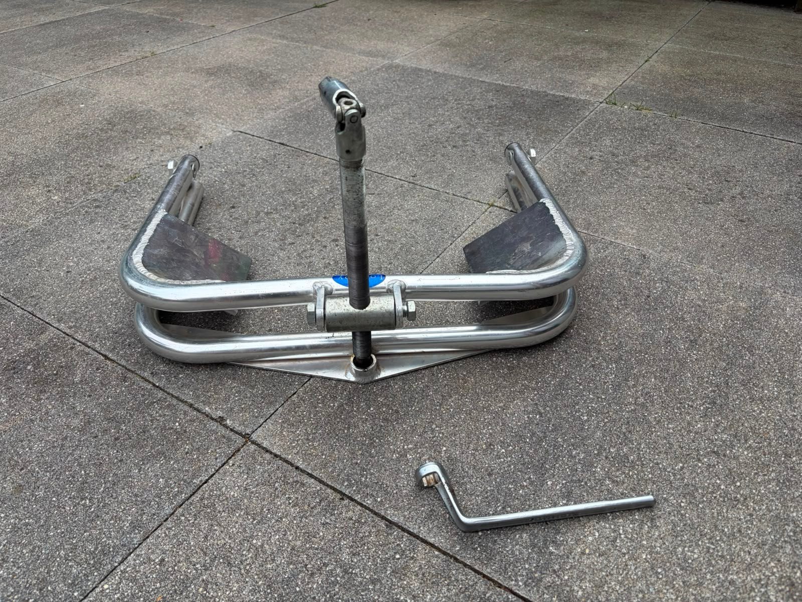 Lockloy leveler voor caravan of vouwwagen, Caravans en Kamperen, Ophalen, Zo goed als nieuw