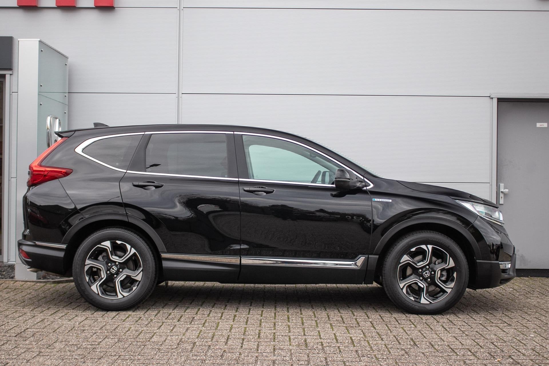 Honda CR-V 2.0 Hybrid Elegance - Dealerond. | Navi | Stoelve, Stof, Gebruikt, 4 cilinders, Zwart