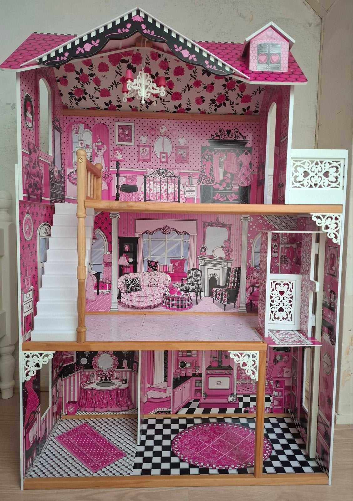 KidKraft Poppenhuis Barbie, Ophalen, Gebruikt, Poppenhuis