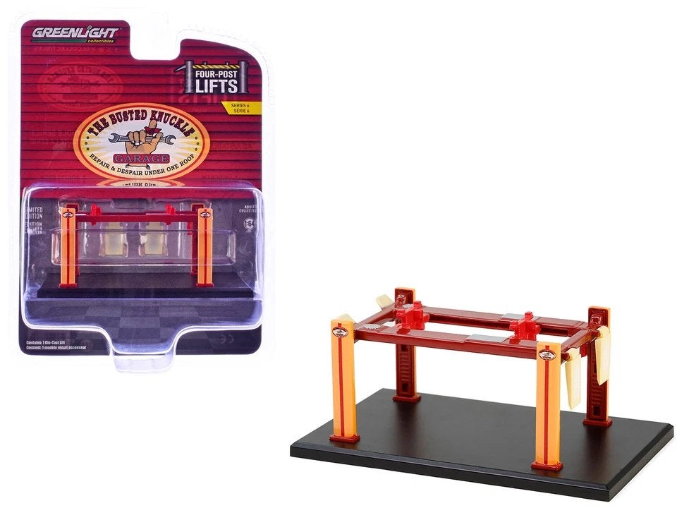 Auto-lift / brug van Greenlight 1/64 The Busted Knuckle, Ophalen of Verzenden, Nieuw, Auto