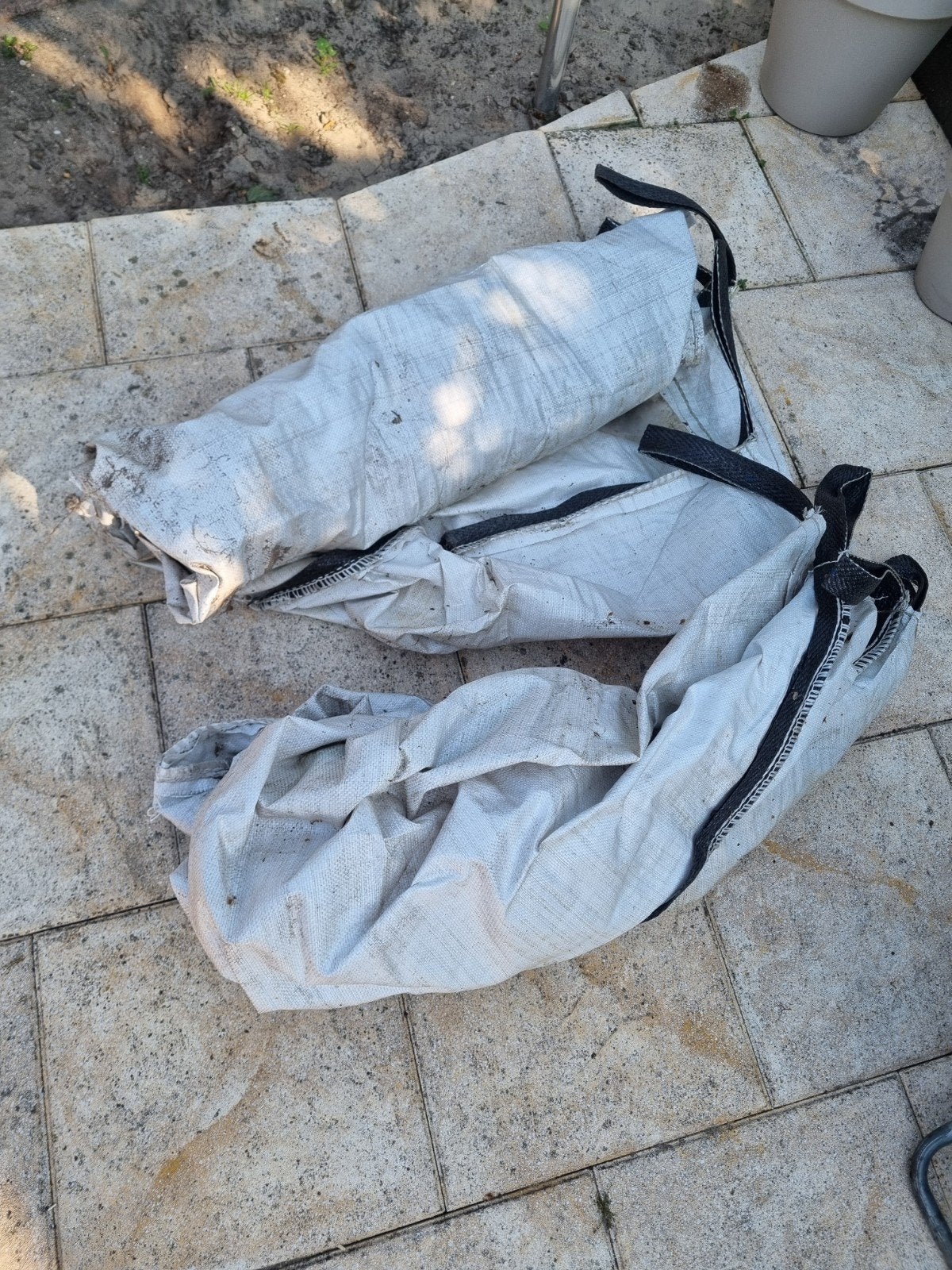 2 Grote Hornbach big bags, Ophalen, Gebruikt