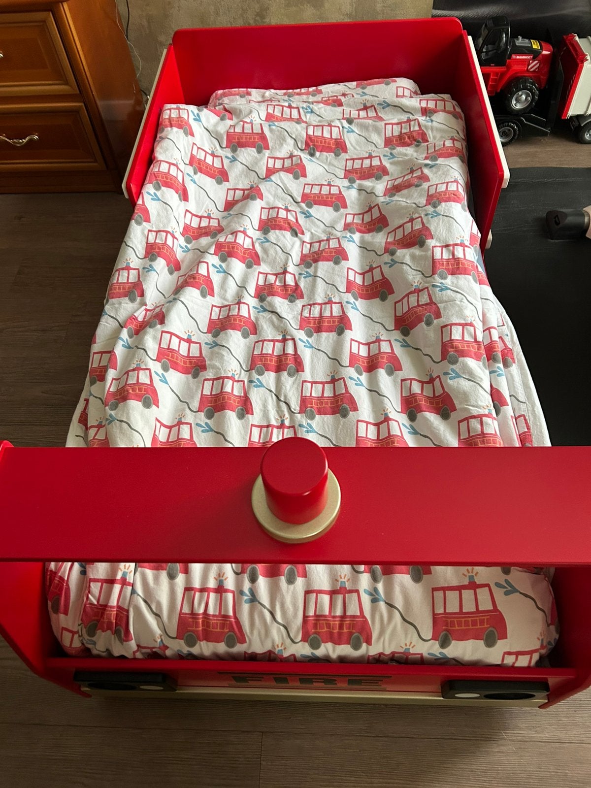Peuterbed 140x70, Ophalen, 70 tot 85 cm, 140 tot 160 cm, Zo goed als nieuw