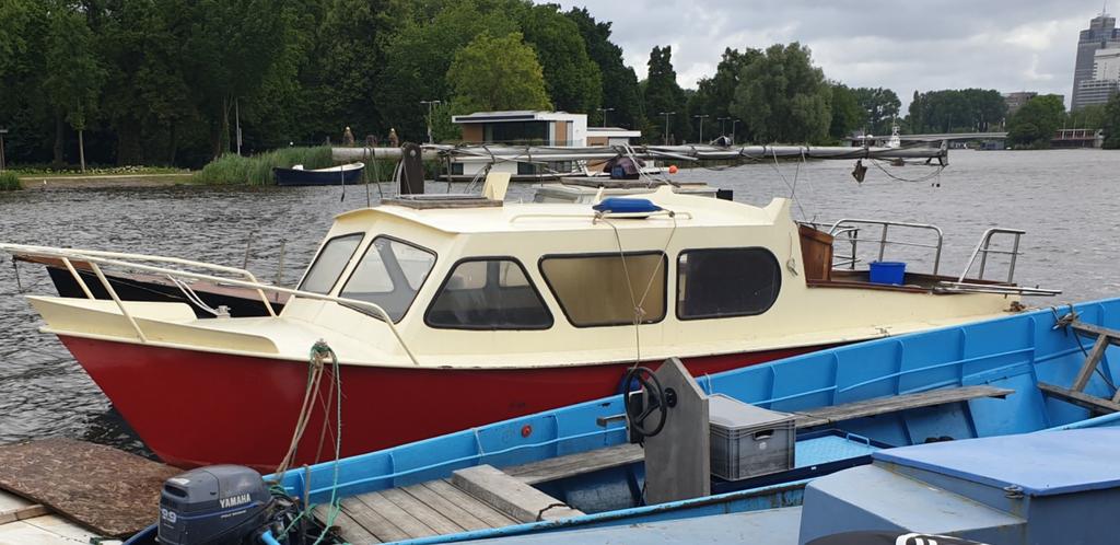 Plezierboot 7.80m lang, Ophalen of Verzenden, Gebruikt