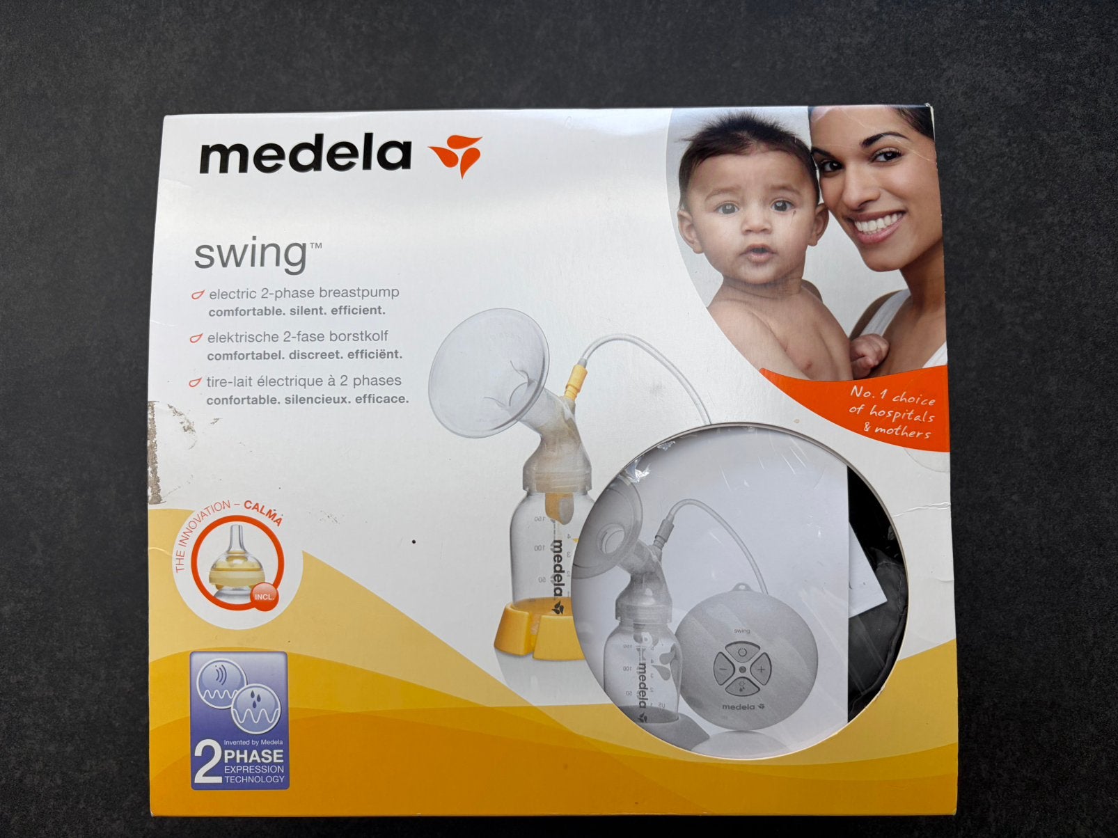 Medela borstkolf, Ophalen of Verzenden, Zo goed als nieuw, Borstkolf