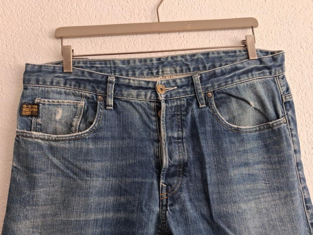 G-Star Raw spijkerbroek - W38 L32, G-Star Raw, Blauw, Overige jeansmaten, Ophalen of Verzenden