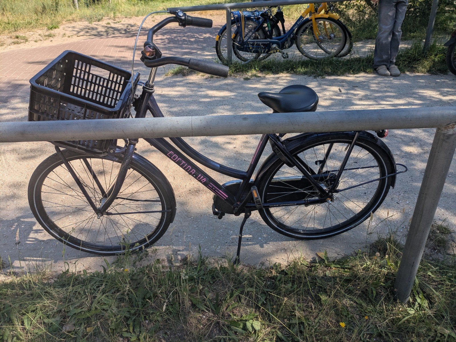 Cortina U4 Transportfiets 26 inch - Gebruikt, Fietsen en Brommers, Fietsen | Dames | Damesfietsen, Terugtraprem, Gebruikt, Versnellingen
