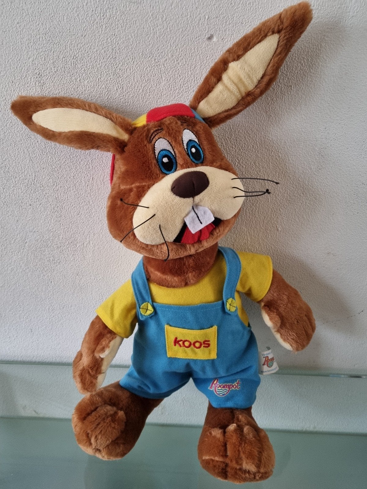 0rig,Roompot,KOOS KONIJN, 60cm,XL!,Label,Nieuw!, Overige merken, Overige karakters, Ophalen of Verzenden, Middelgroot (20 tot 80 cm)