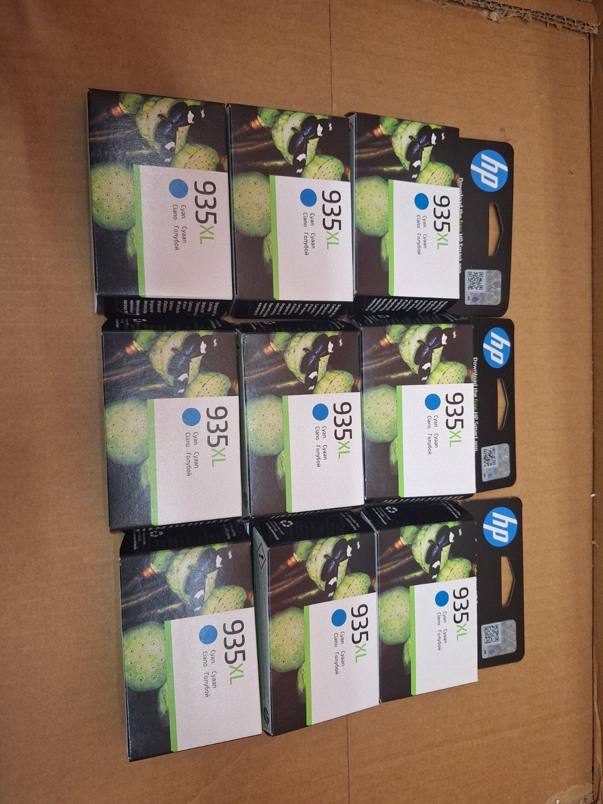 HP 935XL Cyaan Inktcartridges - Nieuw en Ongeopend, Cartridge, Nieuw, Ophalen of Verzenden, Info@hp.com