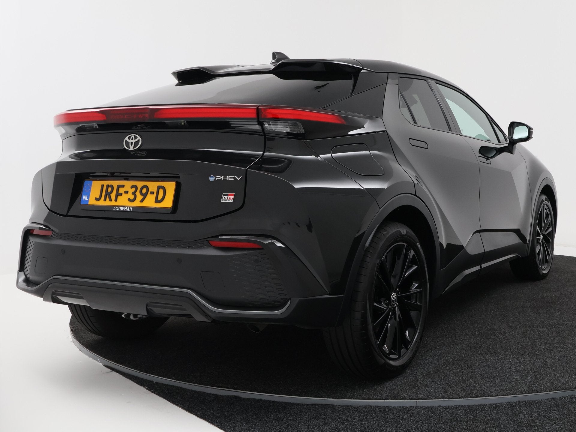 Toyota C-HR 2.0 Plug-in Hybrid 220 Black Edition | GR Sport, Auto's, Toyota, 12 maanden, 4 cilinders, 179 pk, Zwart