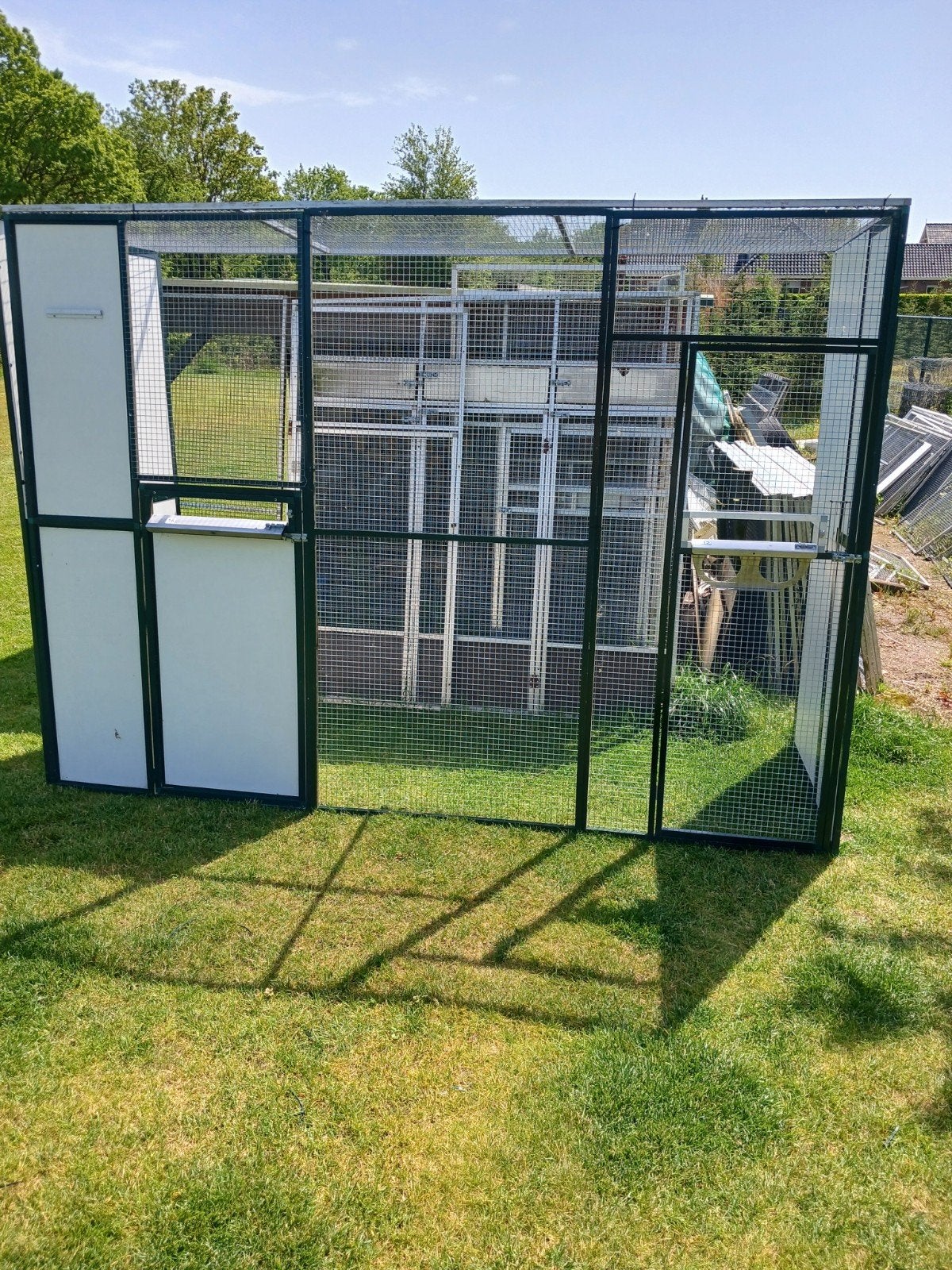 Voliere aluminium kooi kattenren, Ophalen, Aluminium, Volière