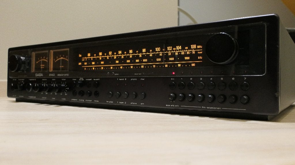 Saba 9140 receiver, Overige merken, Ophalen of Verzenden, Zo goed als nieuw, 120 watt of meer