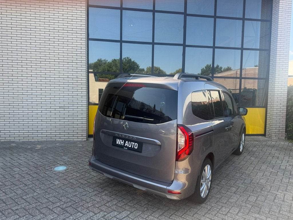 Renault Kangoo 130PK Full option Automaat, PDC & Camera, Ful, Auto's, Renault, Gebruikt, Zwart, 4 cilinders, Origineel Nederlands
