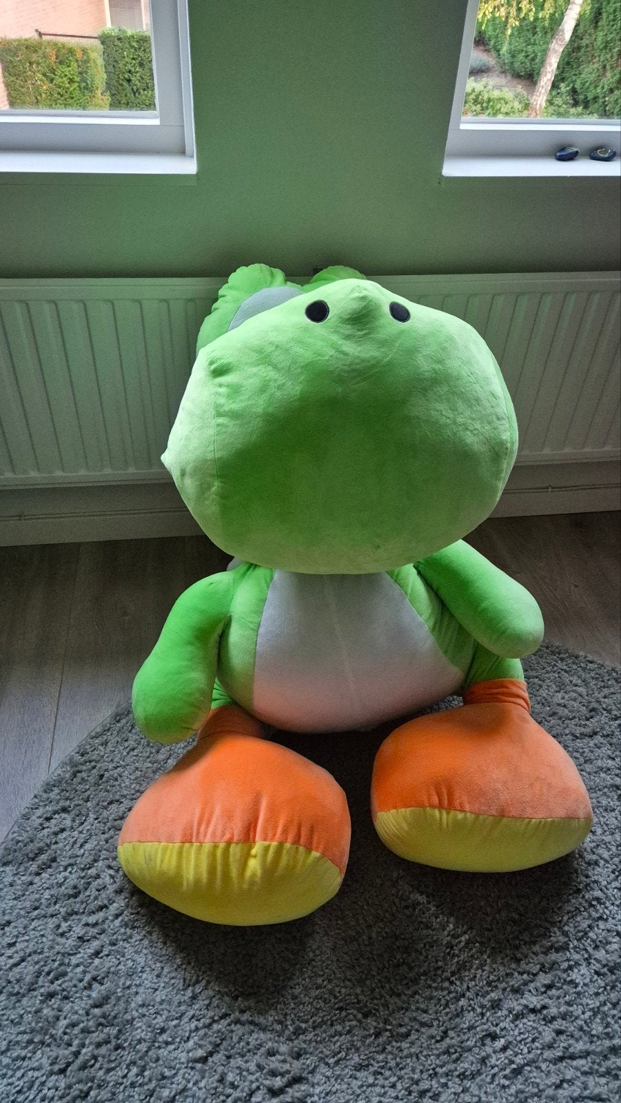 Grote Yoshi knuffel - Super Mario, Ophalen, Groen, Overige typen, Zo goed als nieuw