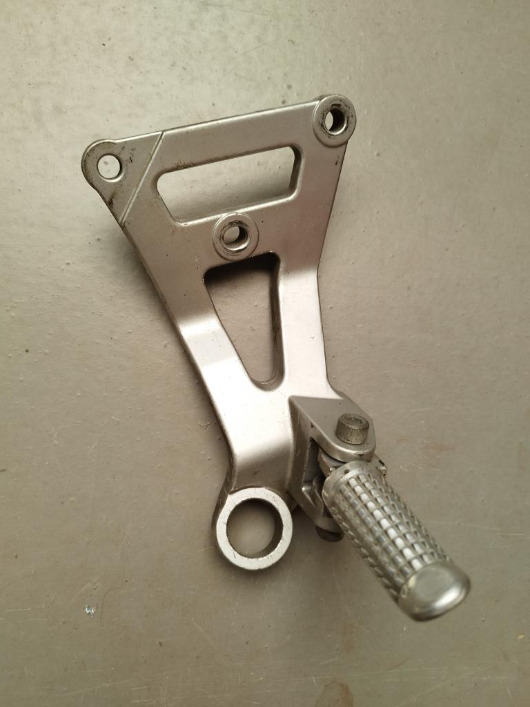 Schetsplaat voetsteun Suzuki GSXR750W gsxr 750 W rechts, Niet ingevuld, Gebruikt, Niet ingevuld, Ophalen of Verzenden