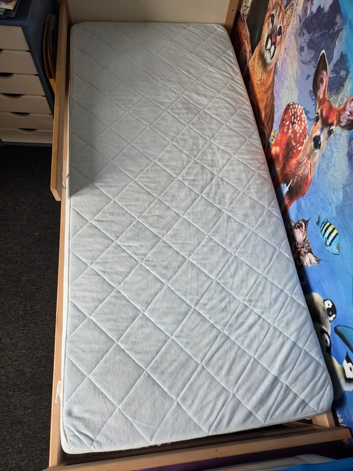 Kinderledikant 70x160 cm met matras, Ophalen, Contact.nl@ikea.com, Gebruikt, IKEA Nederland, Olof Palmestraat 10, 2616 LR Delft
