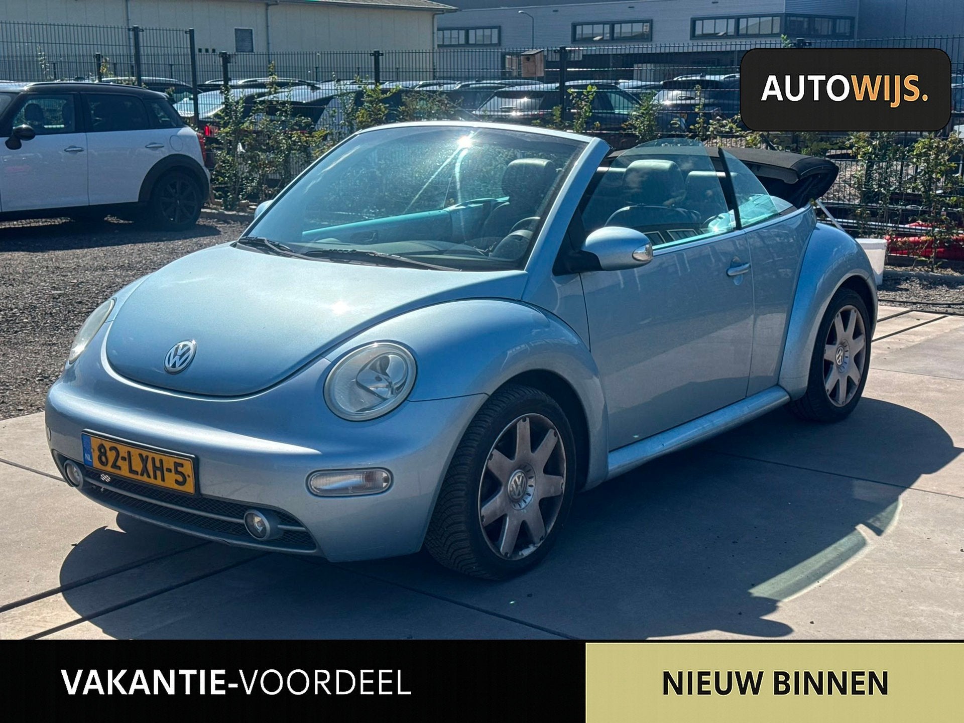 Volkswagen New Beetle Cabriolet 2.0 Highline|AUT|LEDER|INRUI, Gebruikt, 4 cilinders, 116 pk, Bedrijf