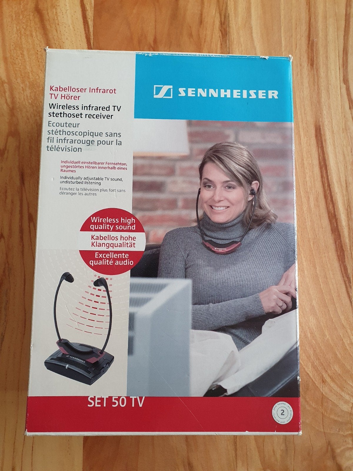 Sennheiser De Stethoset Set 50 TV/Set 55 TV Nieuw, Ophalen of Verzenden, Nieuw, Minder dan 2 meter, Overige kabels