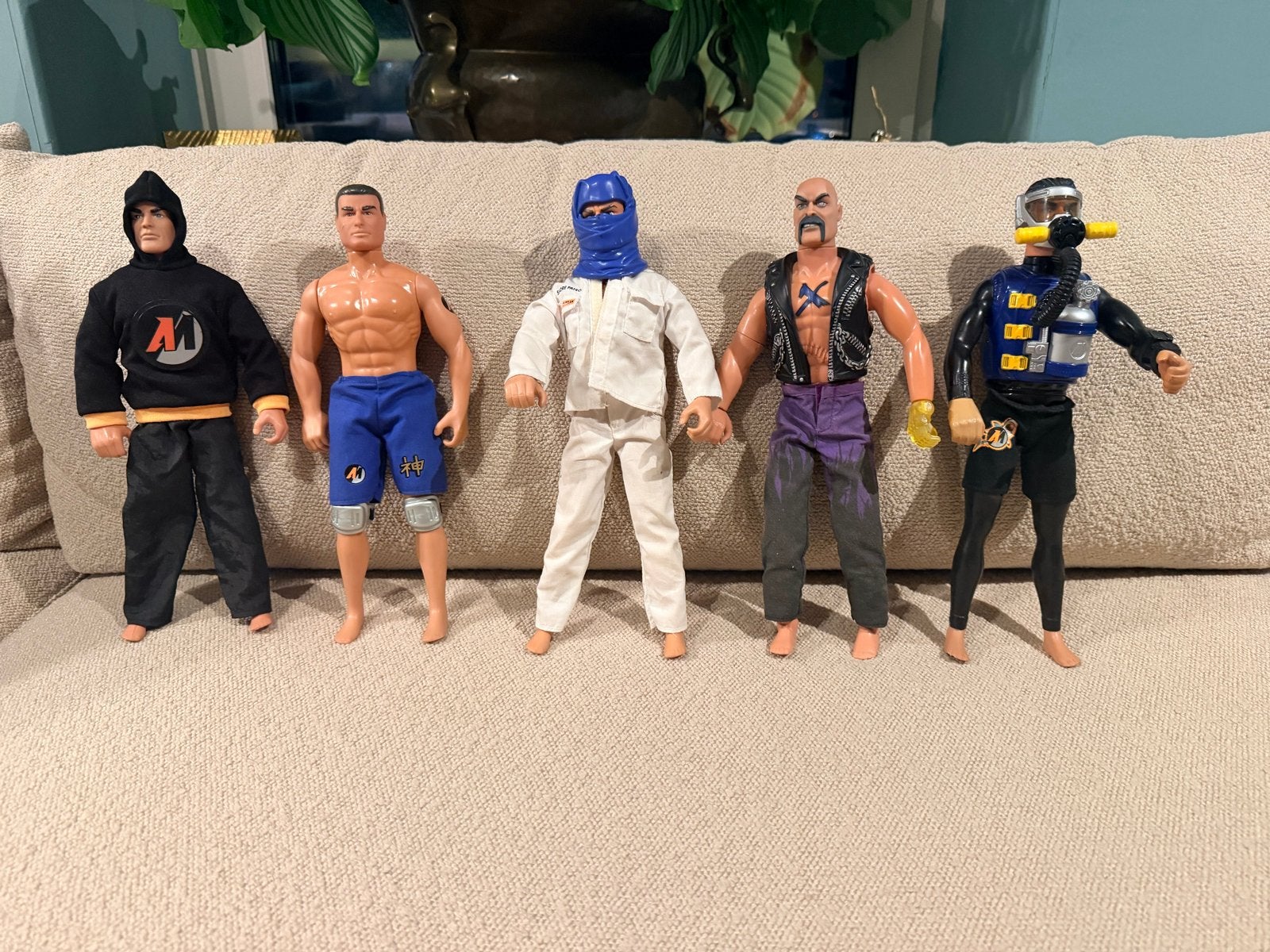 Action Man poppen met accessoires en opbergkist, Ophalen of Verzenden, Gebruikt