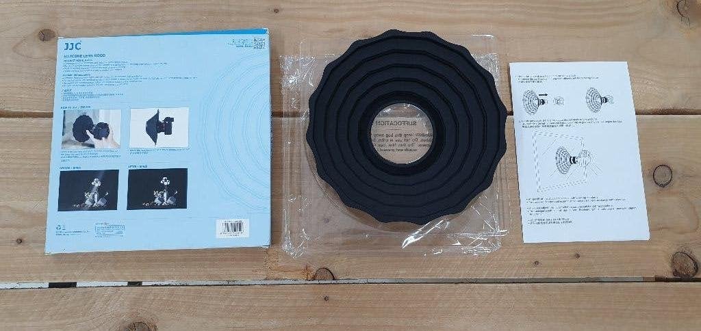 JJC Silcone lens hood [ 73 tot 88mm ] anti reflectie LH-ARL, Overige typen, JJC, Ophalen of Verzenden, Zo goed als nieuw
