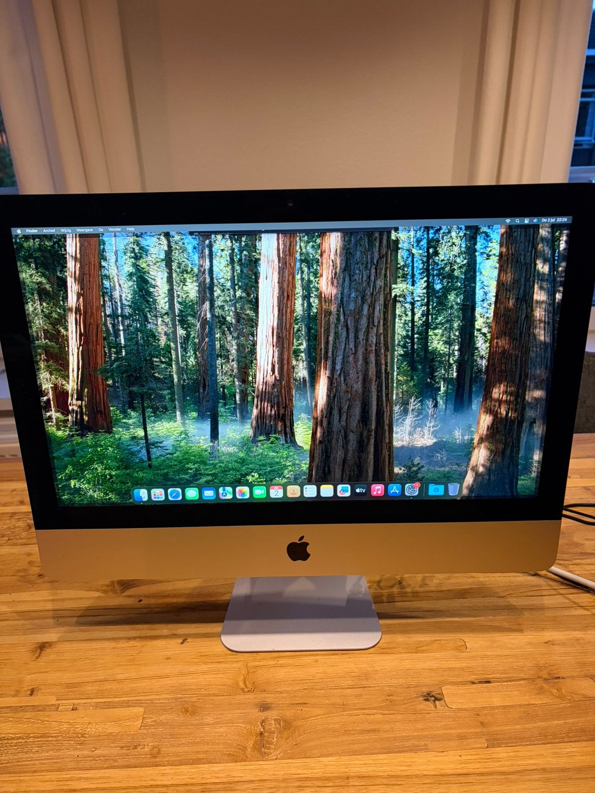 Apple iMac 4K 2019, Computers en Software, Gebruikt, IMac, 21,5 Inch, Ophalen of Verzenden