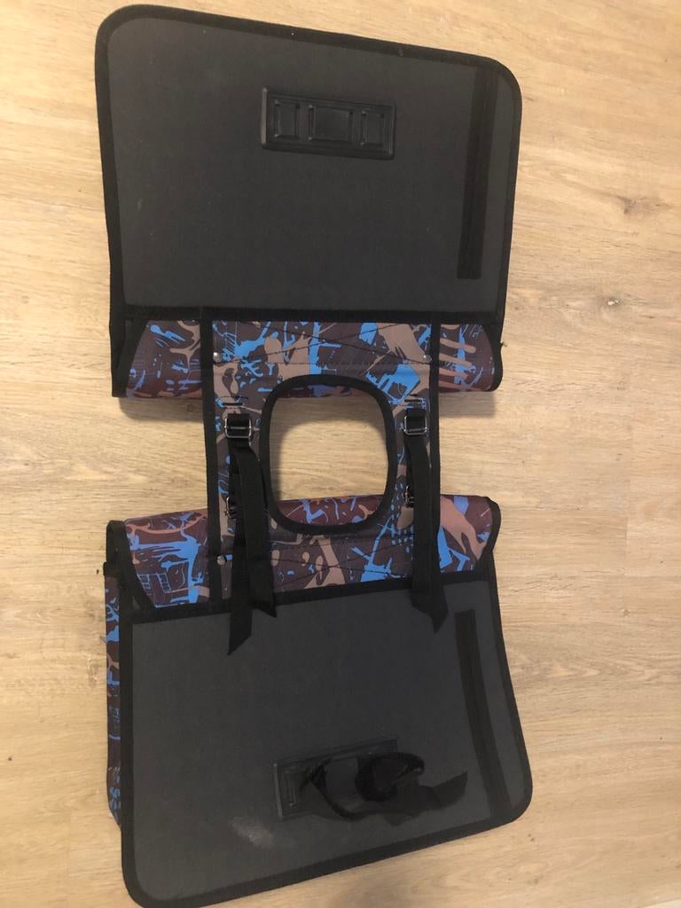 Fiets fietstassen - camouflage print, Ophalen of Verzenden, Gebruikt