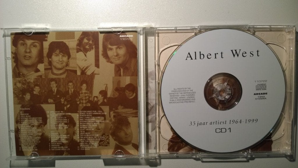 Albert West - 35 Jaar Artiest 1964-1999, Ophalen of Verzenden, Zo goed als nieuw, Pop, Album