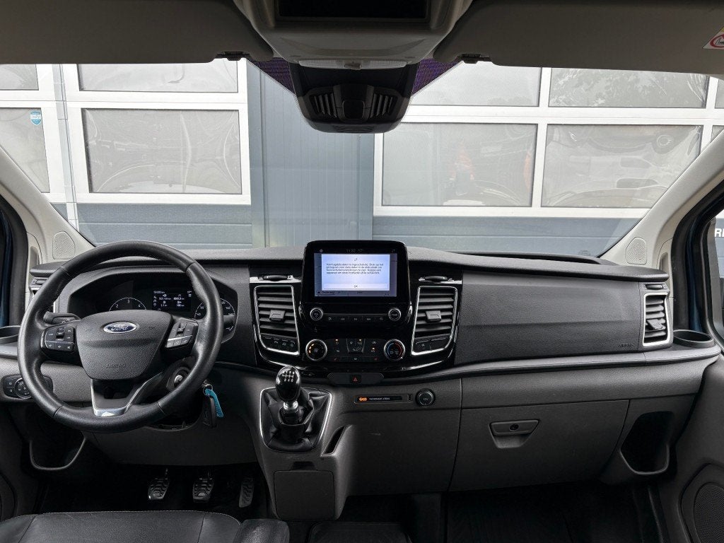 Ford TRANSIT CUSTOM Sport 2.0 TDCI 185PK Lang Dubbelcabine/, 1995 cc, Blauw, 2800 kg, Origineel Nederlands