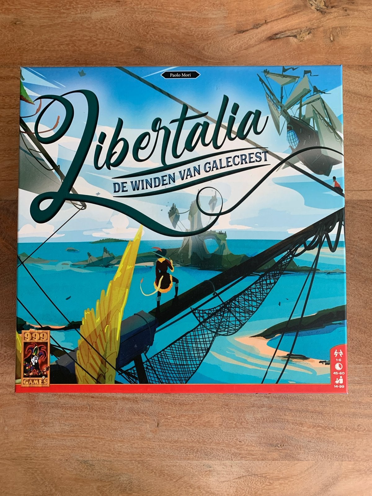 Libertalia Bordspel - nieuw!, Hobby en Vrije tijd, Gezelschapsspellen | Bordspellen, Een of twee spelers, Ophalen of Verzenden