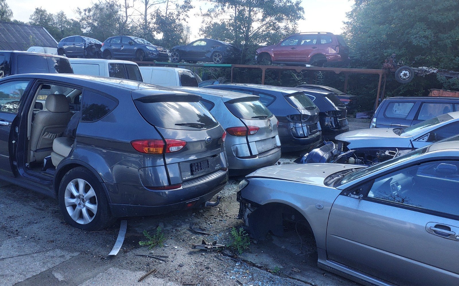 Zeer veel subaru tribeca onderdelen, Ophalen of Verzenden, Voor, Subaru, Achterklep
