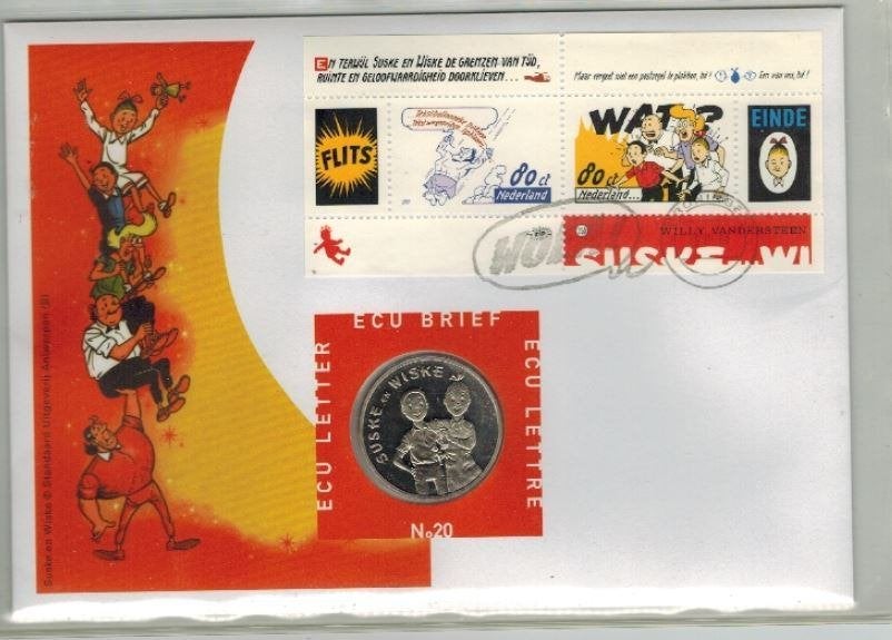 Complete verzameling Nederlandse ECU-brieven nr. 1 t/m 42, Postzegels en Munten, Munten | Nederland, Ophalen of Verzenden, Koningin Beatrix