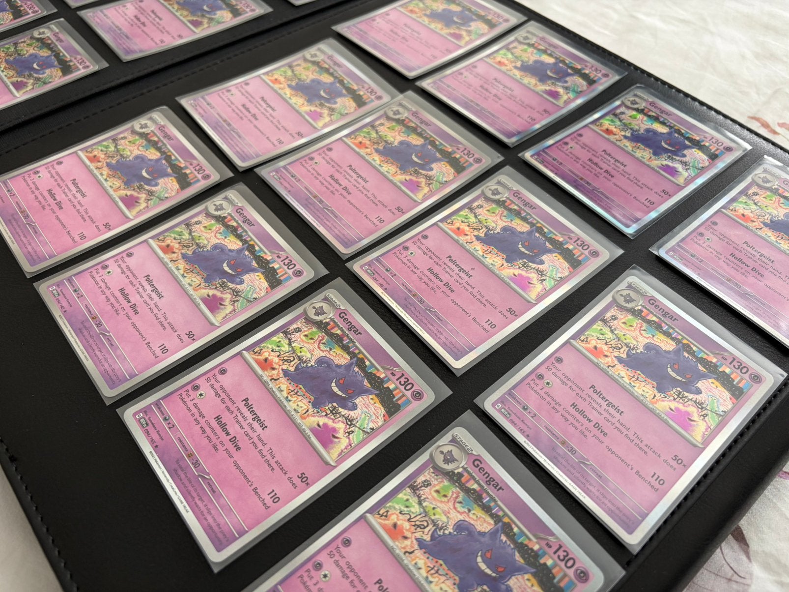 20x Gengar Holo - 151 MEW (zeer goede staat), Verzenden, Zo goed als nieuw