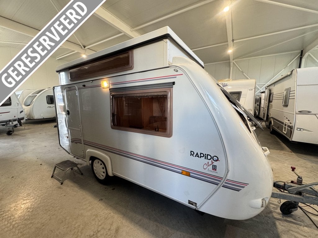 Rapido Club 31T / hefdak / voortent / licht gewicht, Tot en met 2, Bedrijf, Treinzit, Rapido