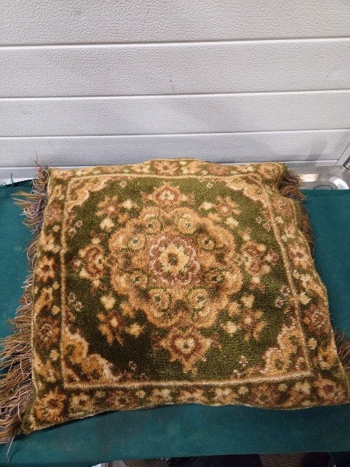 geborduurd kussen vintage, Ophalen of Verzenden, 'T Olde Gre-j, Info@toldegrej.nl, Endepoelstraat 20f Didam