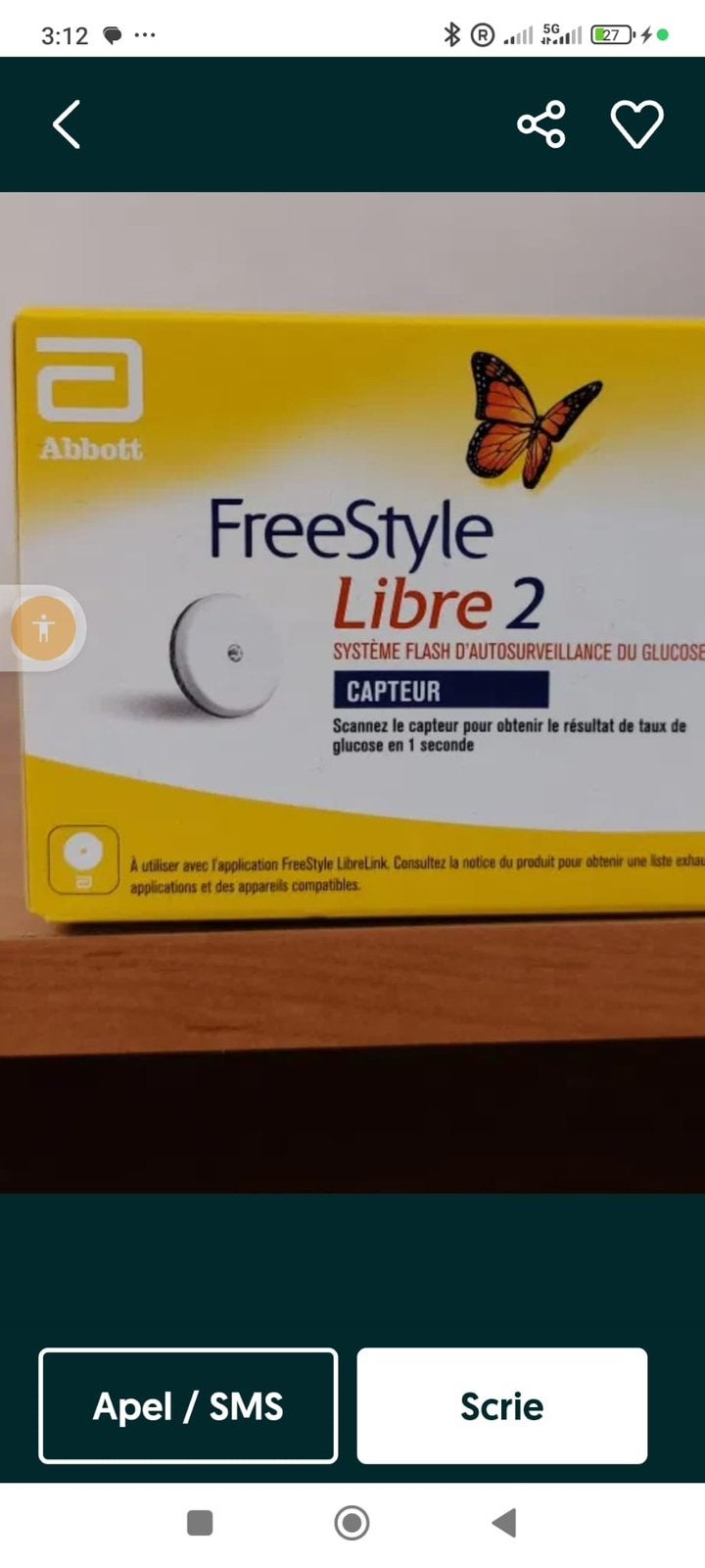 Sensor Libre Style View, Ophalen, Overige typen
