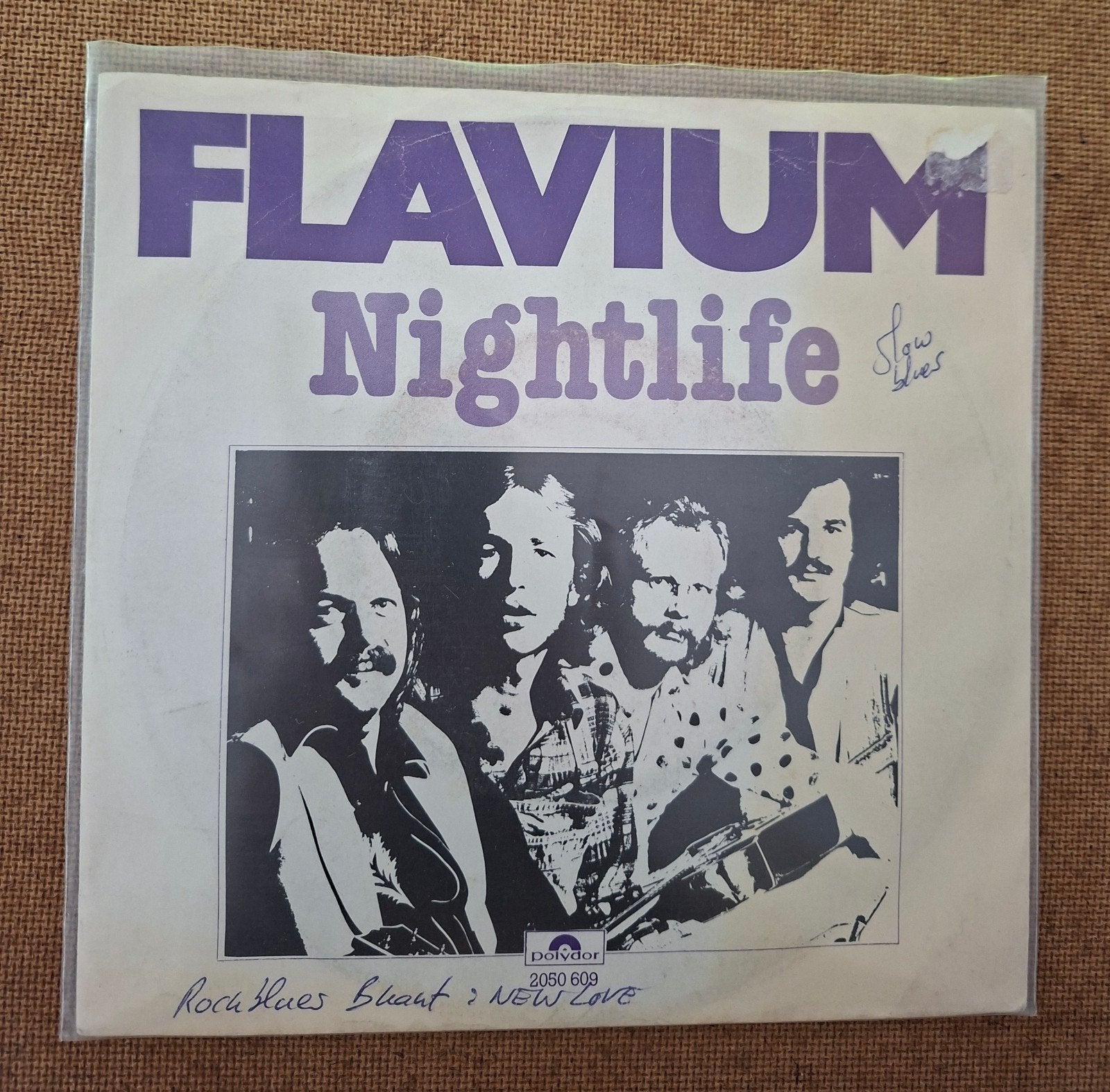 Flavium  - Nightlife  - Single is TOP, Gebruikt, 7 inch, Single, Ophalen of Verzenden