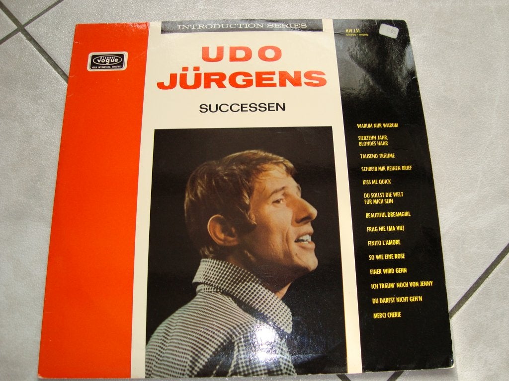 Udo jurgens successen lp, Ophalen of Verzenden, Zo goed als nieuw, 12 inch