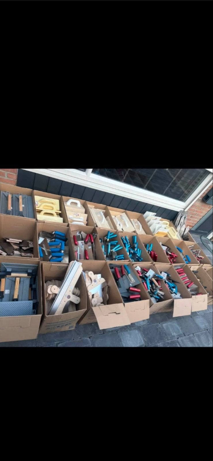 Grote partij gereedschap voor stucadoors en metselaars, Ophalen, Nieuw, Overige typen, Overige merken