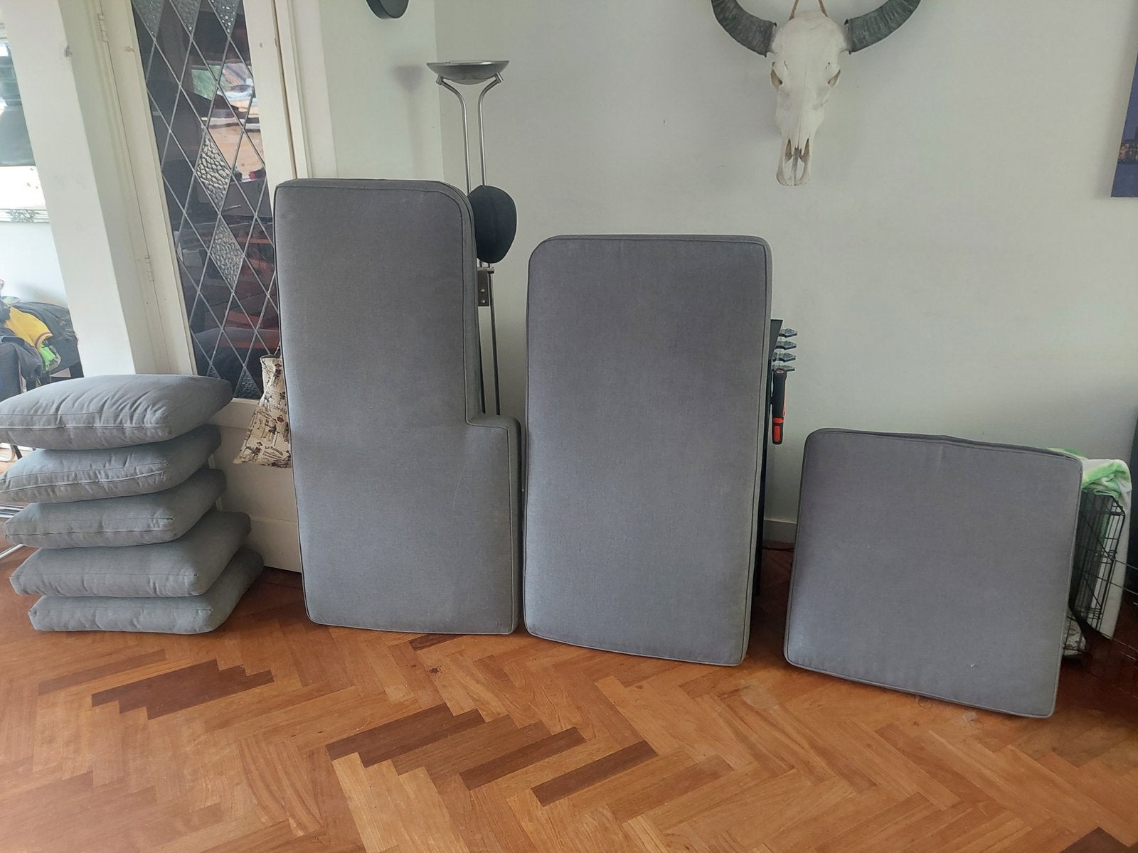 Gratis tuinkussens, Tuin en Terras, Tuinmeubel-accessoires, Ophalen, Gebruikt
