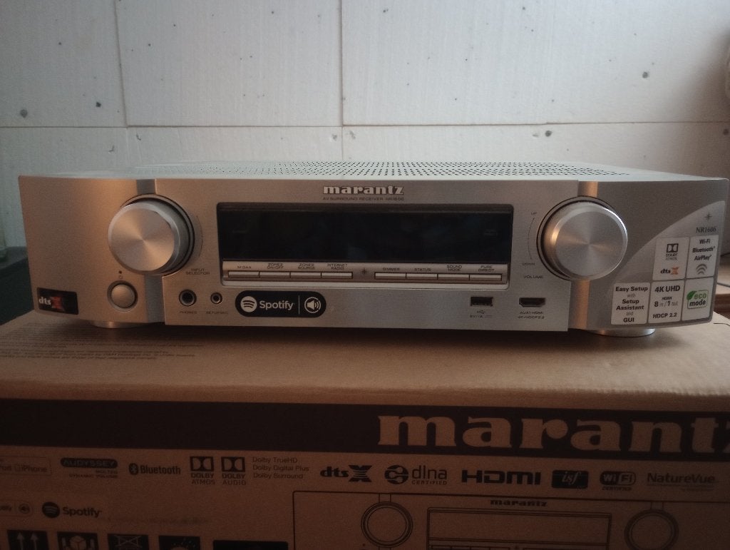 Marantz Receiver AV NR 1606, Audio, Tv en Foto, Versterkers en Receivers, Marantz, Ophalen of Verzenden, Zo goed als nieuw, 120 watt of meer